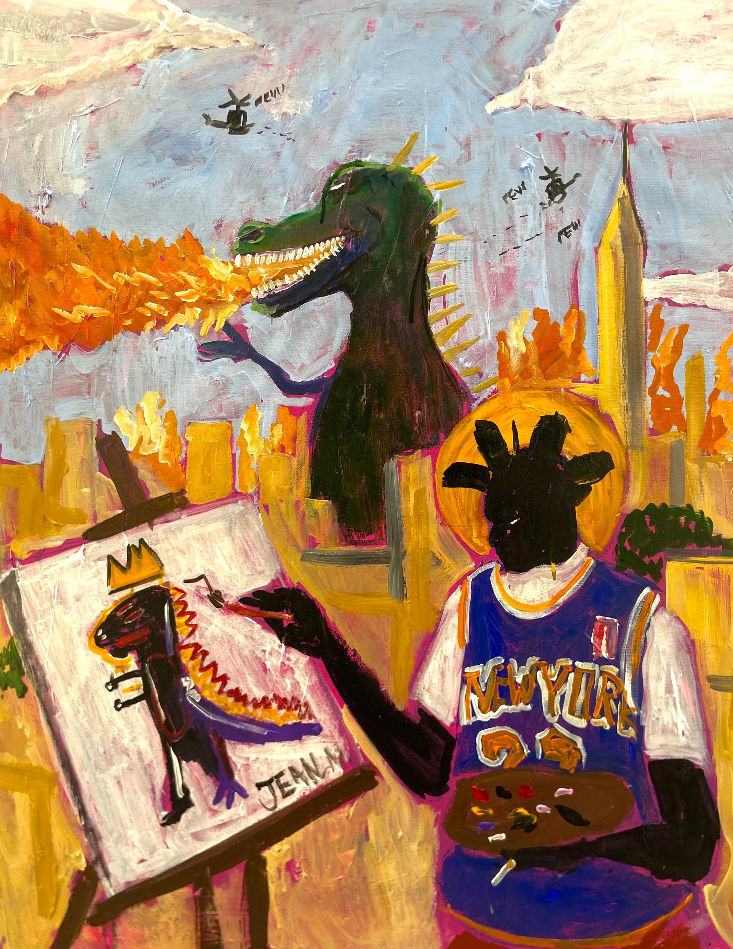 Basquiat Working