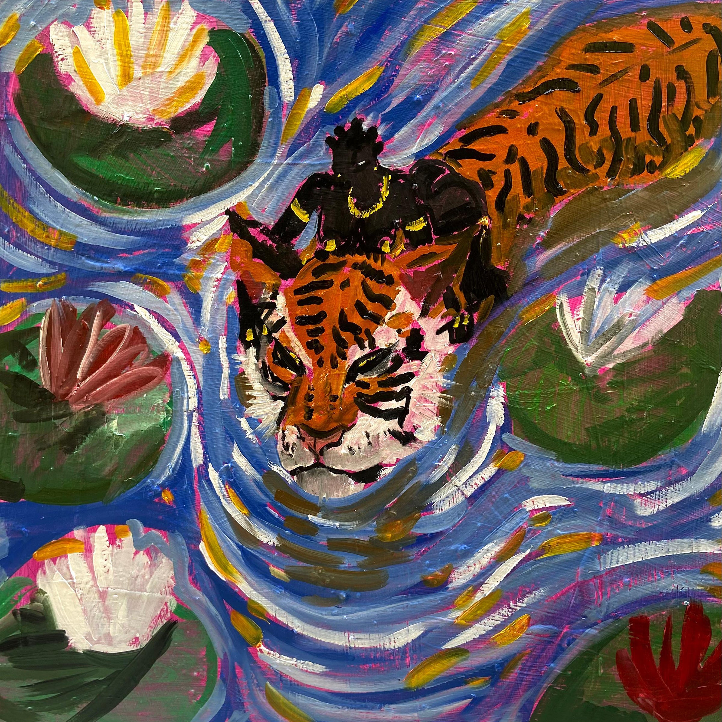 Cat and Water